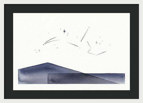 Stargazing Under Minimalist Skies