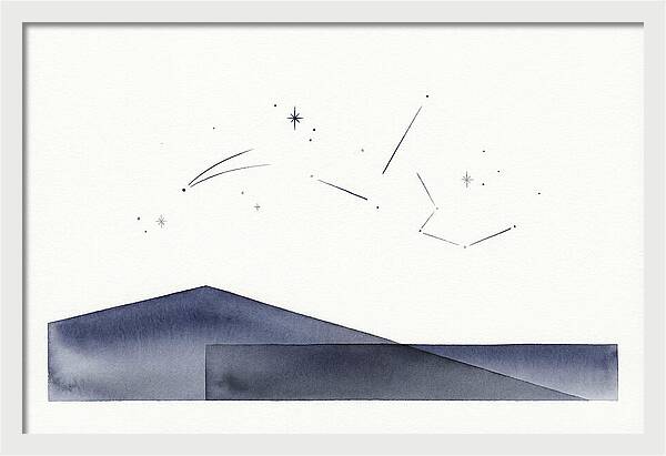 Stargazing Under Minimalist Skies