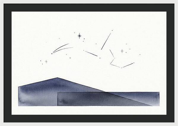 Stargazing Under Minimalist Skies