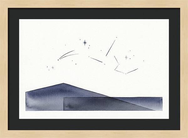 Stargazing Under Minimalist Skies