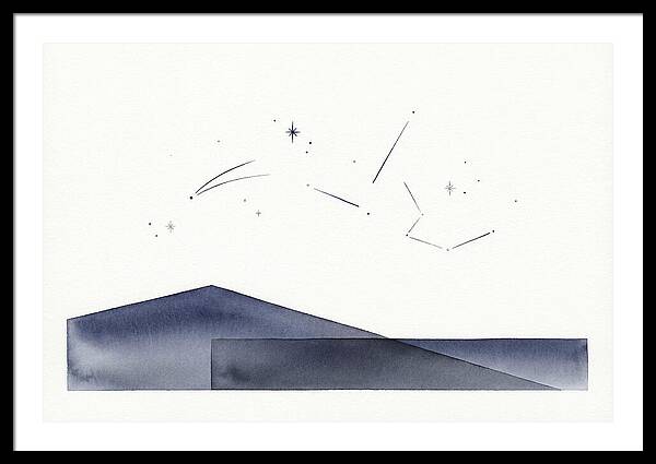Stargazing Under Minimalist Skies