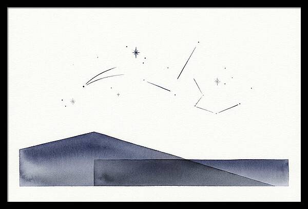 Stargazing Under Minimalist Skies