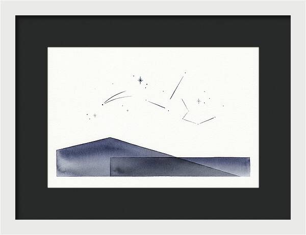 Stargazing Under Minimalist Skies