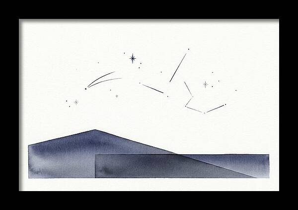 Stargazing Under Minimalist Skies