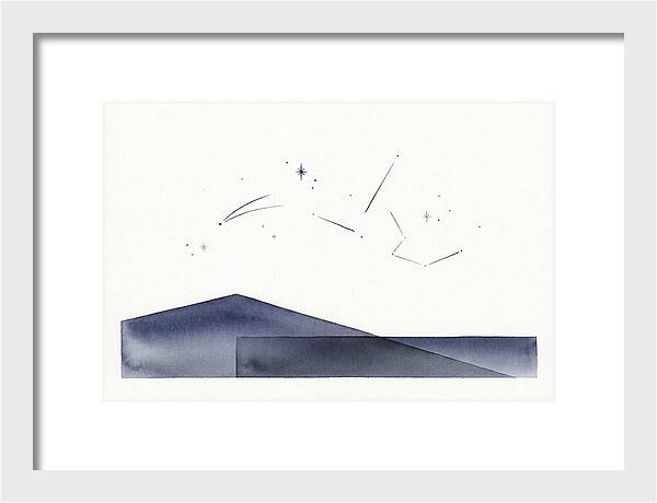 Stargazing Under Minimalist Skies