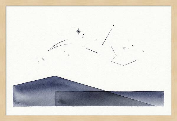 Stargazing Under Minimalist Skies