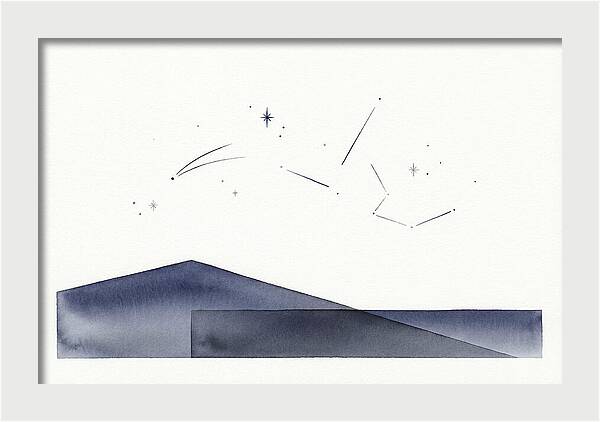 Stargazing Under Minimalist Skies