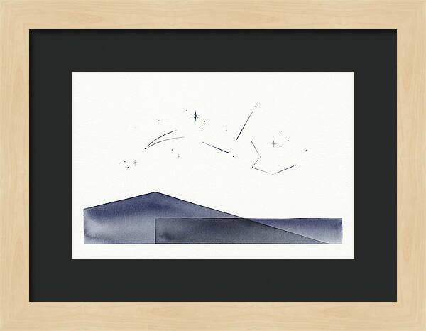 Stargazing Under Minimalist Skies