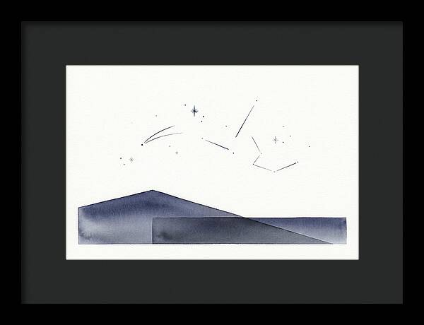 Stargazing Under Minimalist Skies