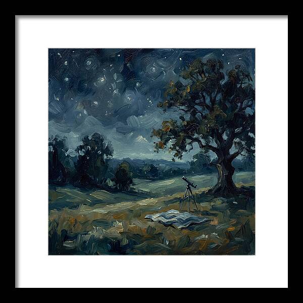 Stargazing Under The Night Sky