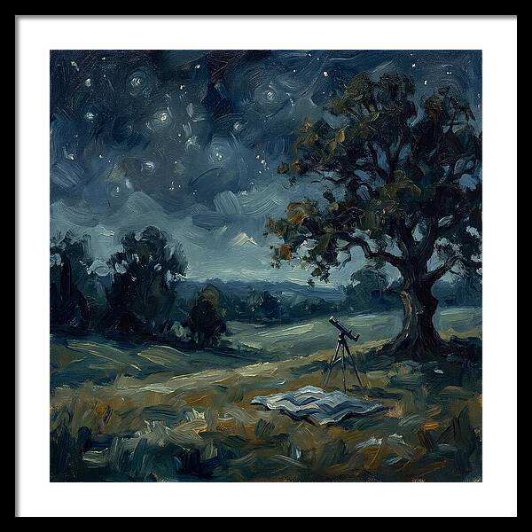 Stargazing Under The Night Sky