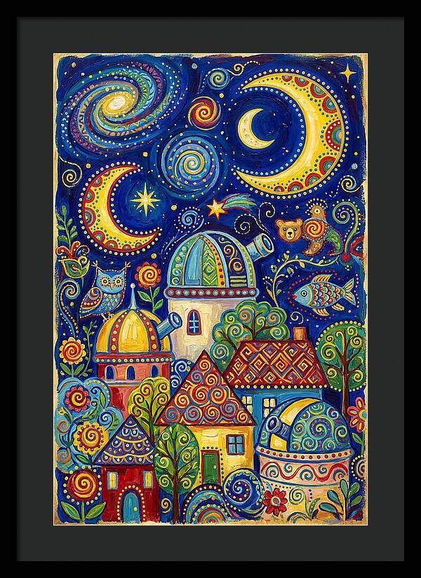 Stargazing Village Dreamscape