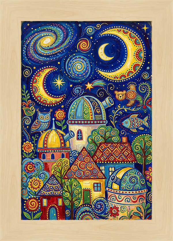 Stargazing Village Dreamscape