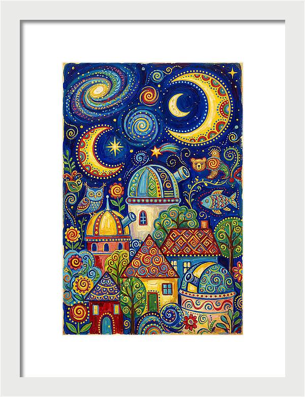 Stargazing Village Dreamscape