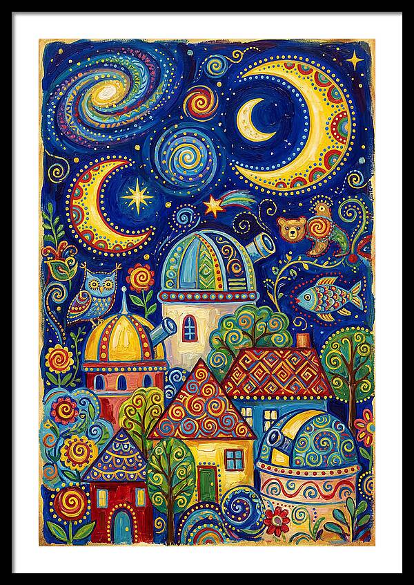 Stargazing Village Dreamscape