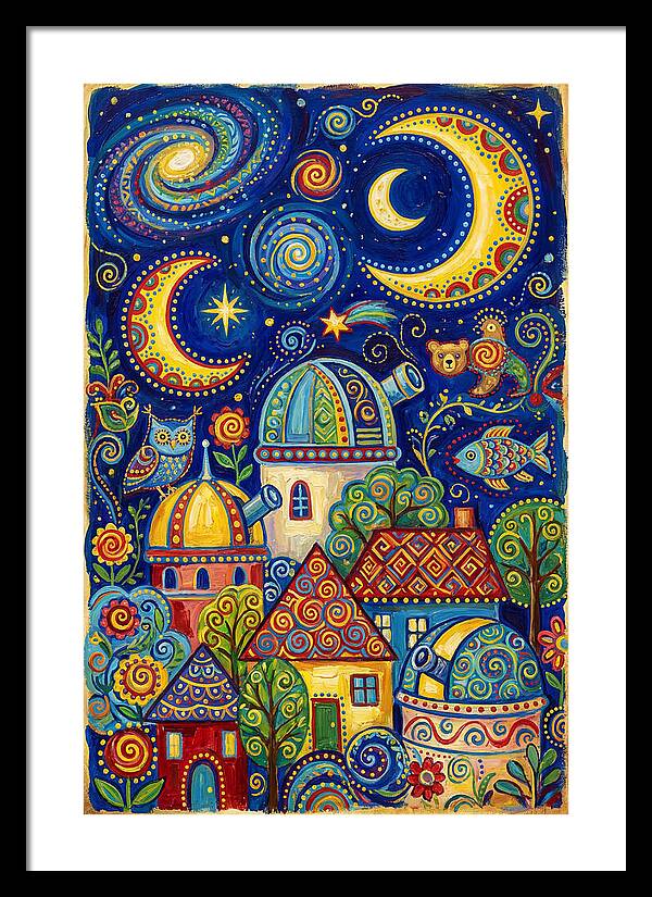 Stargazing Village Dreamscape