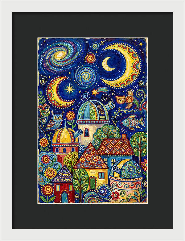 Stargazing Village Dreamscape