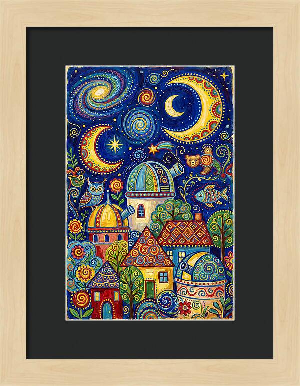 Stargazing Village Dreamscape