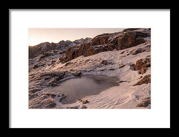 Starlight Reflecting On Snow
