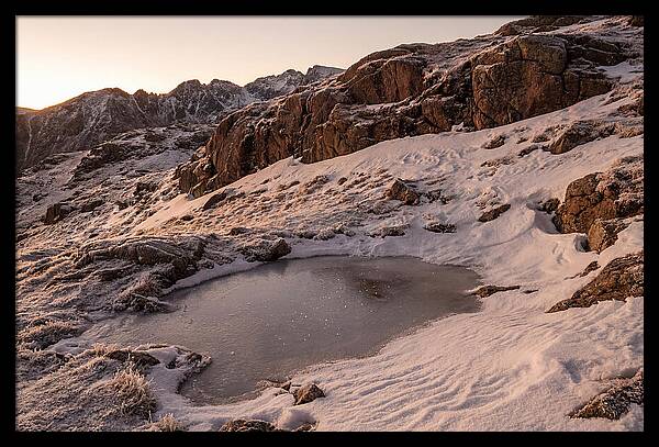 Starlight Reflecting On Snow