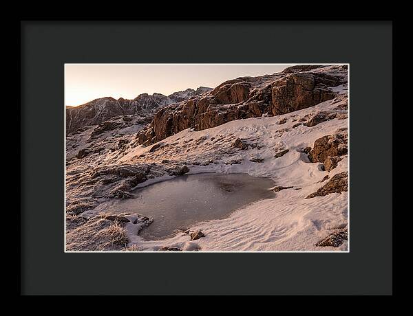Starlight Reflecting On Snow