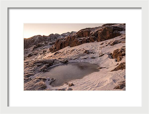 Starlight Reflecting On Snow