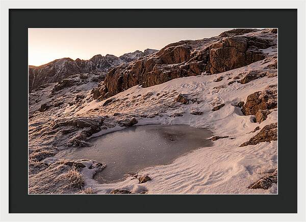 Starlight Reflecting On Snow