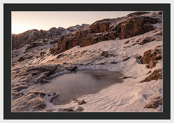 Starlight Reflecting On Snow