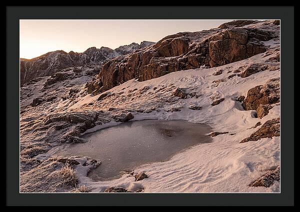 Starlight Reflecting On Snow