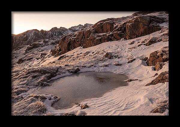 Starlight Reflecting On Snow