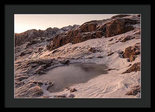 Starlight Reflecting On Snow