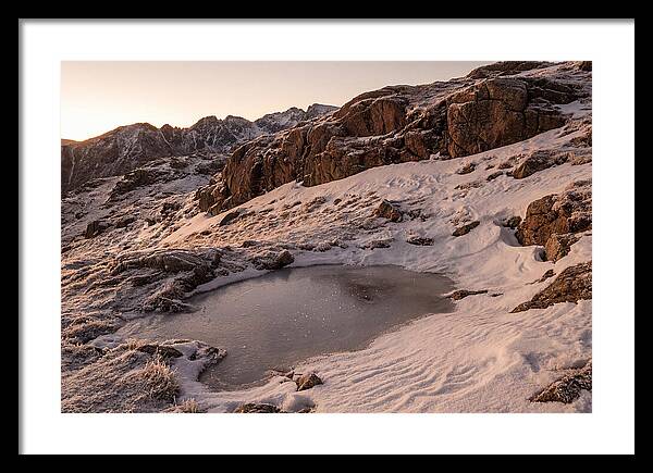Starlight Reflecting On Snow