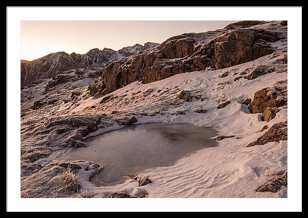 Starlight Reflecting On Snow