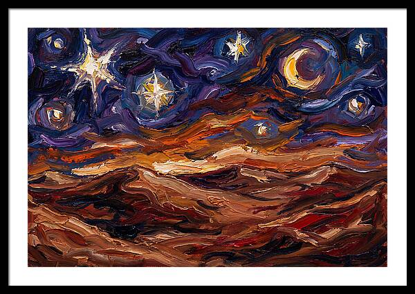Starlit Desert Night