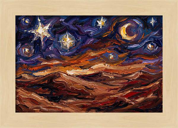 Starlit Desert Night