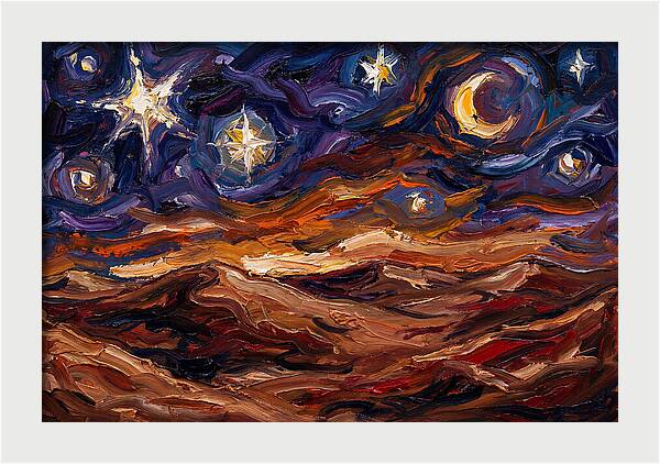 Starlit Desert Night