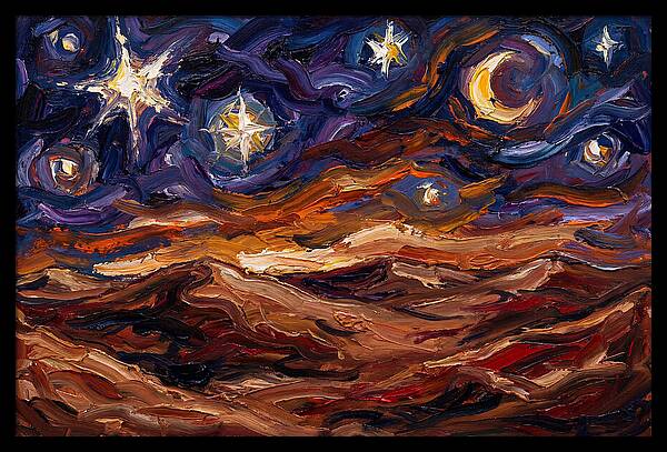 Starlit Desert Night