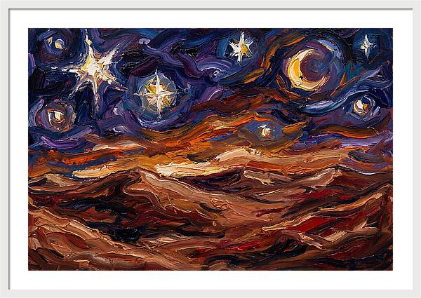Starlit Desert Night