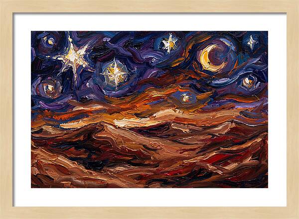 Starlit Desert Night