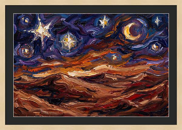 Starlit Desert Night