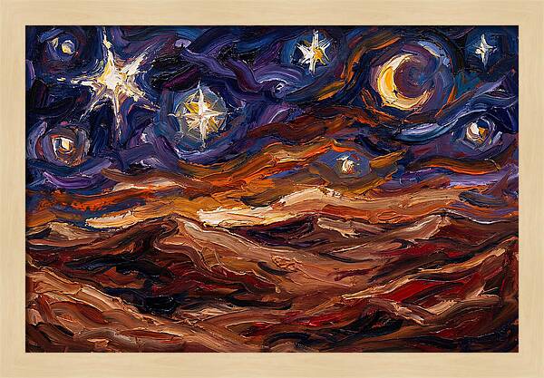 Starlit Desert Night