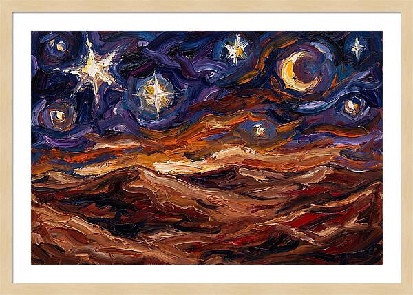 Starlit Desert Night