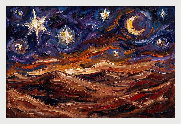 Starlit Desert Night