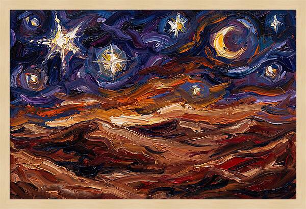 Starlit Desert Night