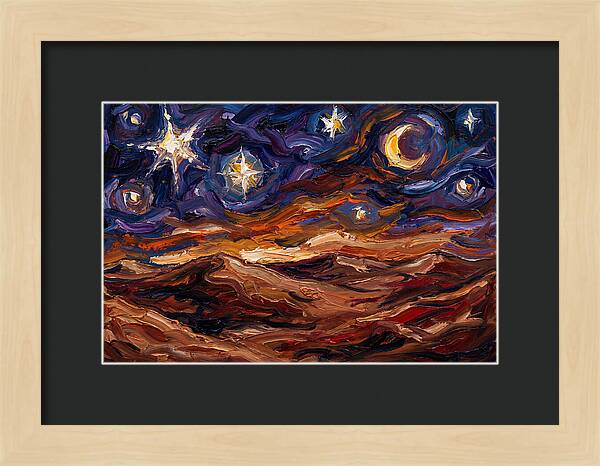 Starlit Desert Night