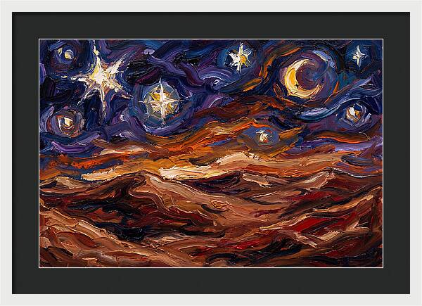 Starlit Desert Night