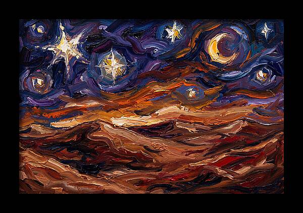 Starlit Desert Night