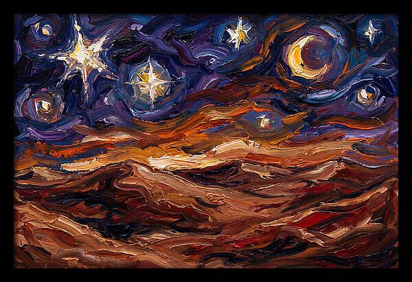 Starlit Desert Night