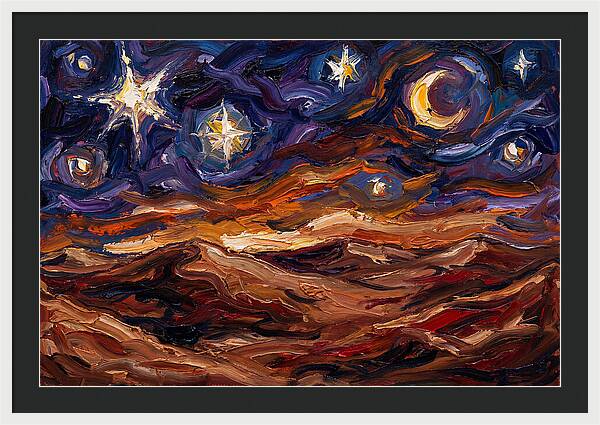 Starlit Desert Night