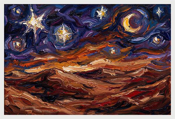 Starlit Desert Night